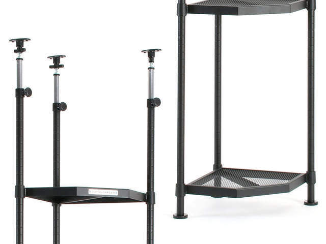 カドから部屋は広くなる。 デッドスペース０宣言のスチールラック