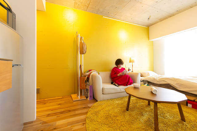 憧れをアクセントカラーで叶える！北欧テイストのリノベ賃貸