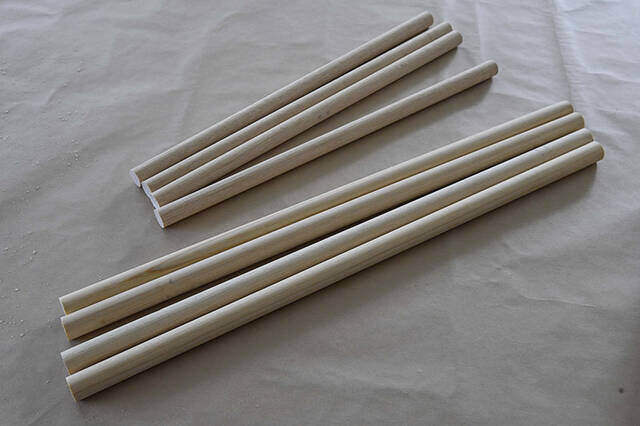 園芸コーナーにもDIYのヒントあり!“クロスクリップ”を使ったアジアンなサイドテーブル