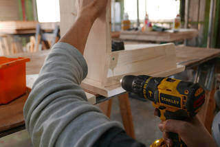 5枚の板で作れる！シンプルベンチの作り方！！ | カシワバラさんの暮らし。