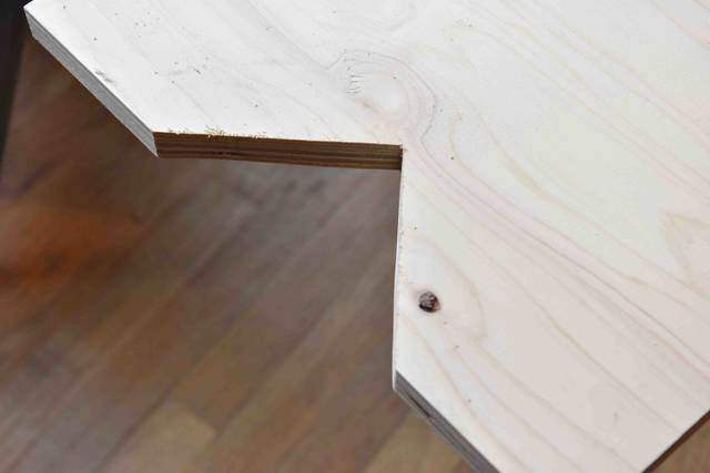 材料費8000円で実現◎1台2役の3段収納&カウンター！