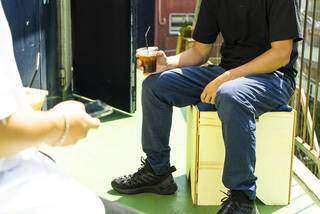 3cmの隙間にすっぽり収納！パタパタ折りたためるスツールをDIY！ | カシワバラさんの暮らし。