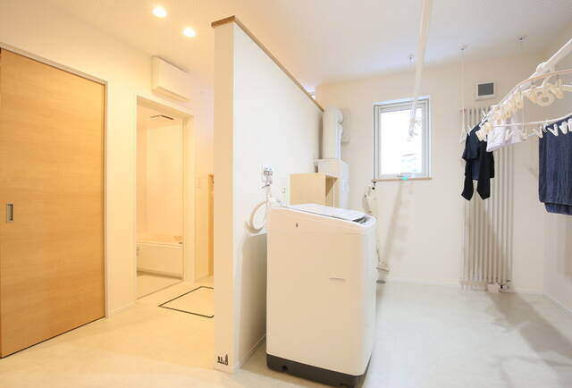 ランドリールームのメリットとは?作る時の注意点も紹介