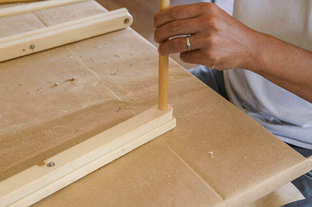 これが、“便利チェア”の理想系。カシワバラさんの暮らし。特製パーツでワンランク上に