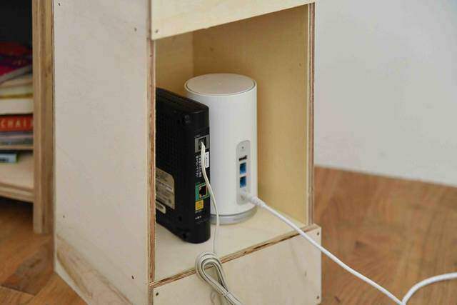 ルーターが消えた...!?ゴチャつく配線の目隠しラックをDIY