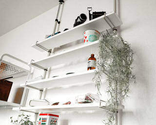 即完売の衝撃再び！レイアウト自在なDIYウォールラックに新色登場 | カシワバラさんの暮らし。