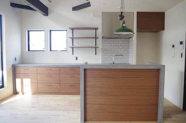 憧れのモルタルキッチン!カウンターや土間の参考アイデア集