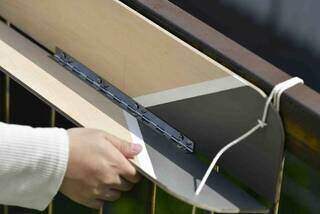 たためるって嬉しい。ベランダをもっと楽しくする、パタパタテーブル。 | カシワバラさんの暮らし。