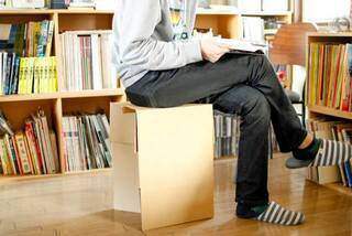 ダンボール椅子の作り方！簡単で実用的！ | カシワバラさんの暮らし。