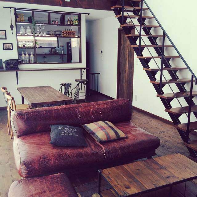 【インダストリアルスタイル】壁紙で男前アメリカン空間を作ろう!