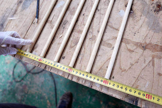 家でもキャンプでも使いたい!お手製ハンギングドライヤーラックの作り方!