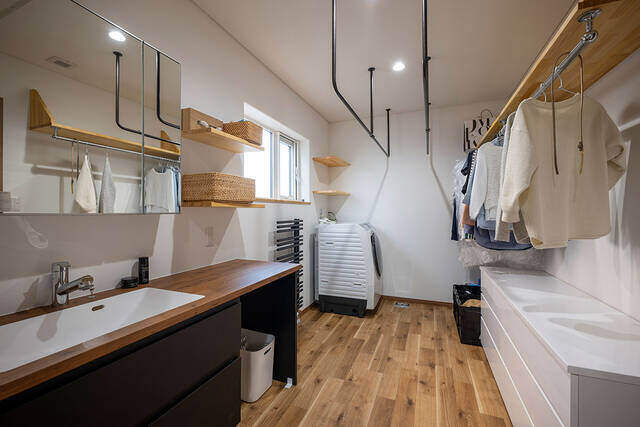 ランドリールームのメリットとは?作る時の注意点も紹介