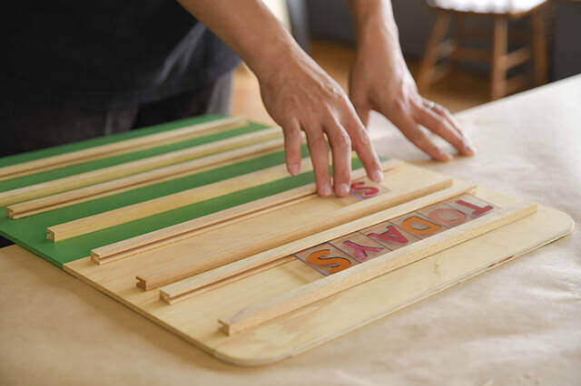 家族みんなで“言葉”を贈ろう！憧れおしゃれカフェ風飾れるメッセージボードをDIY