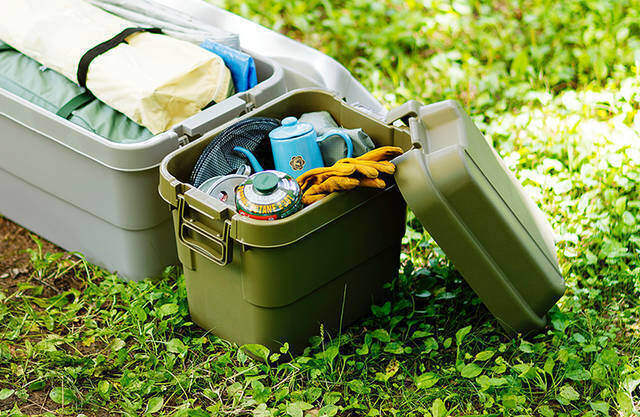 家でも外でも使える“コンパクト”!耐荷重100kgの収納トランクカーゴ