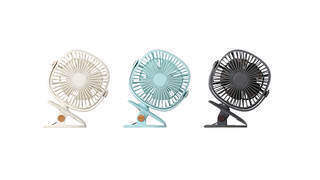 充電式 2Wayクリップライトファン MO-F006