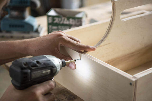 収納付きダストボックス(ゴミ箱)をDIY!マルチに使えるツールボックス編