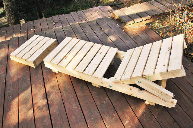かんたん木工で作る!デッキチェア