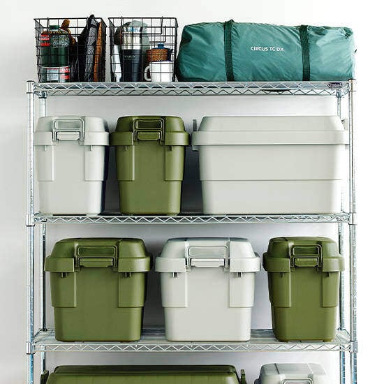 家でも外でも使える“コンパクト”!耐荷重100kgの収納トランクカーゴ