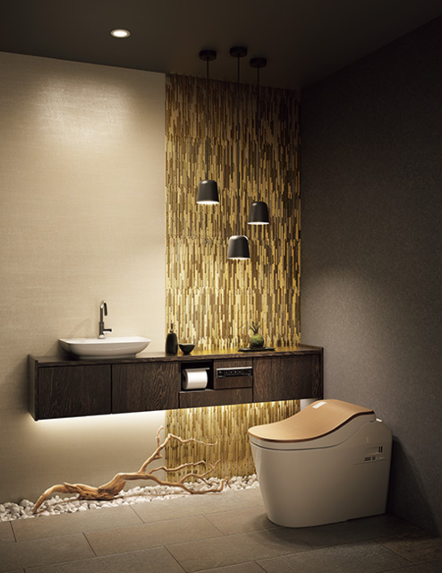 トイレをもっとオシャレに!ホテルライクな”高級感”を作る内装アイデア