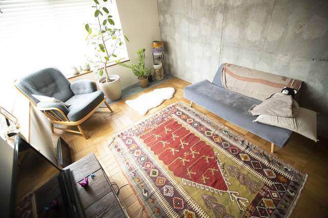 生活動線も思いのまま!コンクリート×アンティークで魅せるリノベーション。