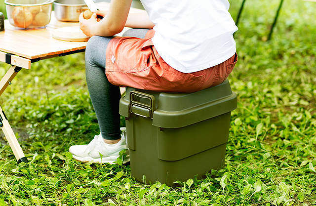 家でも外でも使える“コンパクト”!耐荷重100kgの収納トランクカーゴ