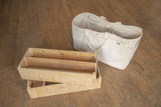 ゴチャゴチャとさようなら！収納力UPなトート専用スタッキングボックス