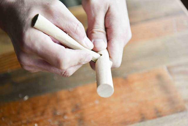 試験管×棒材で作るフラワーベース！植物で壁を飾ろう