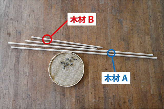 園芸コーナーにもDIYのヒントあり!“クロスクリップ”を使ったアジアンなサイドテーブル