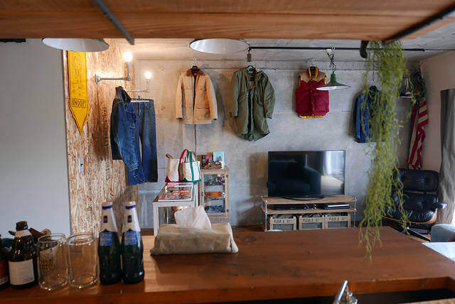 U.S.ヴィンテージ好きのリノベ部屋!ラギッド感溢れる趣味空間!