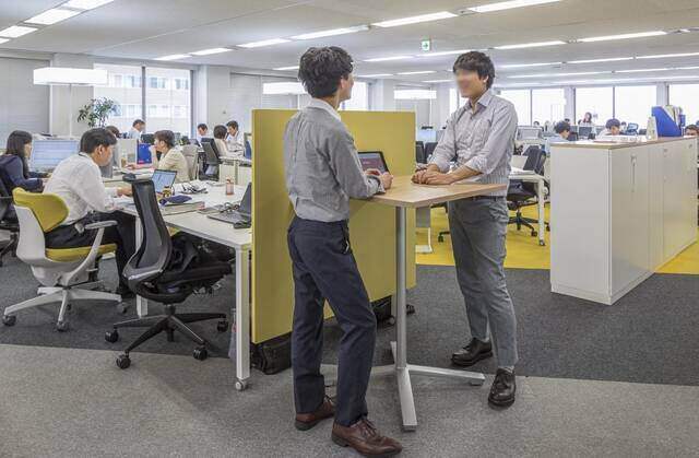 オフィスのコミュニケーションを活性化させる事例・レイアウトを解説