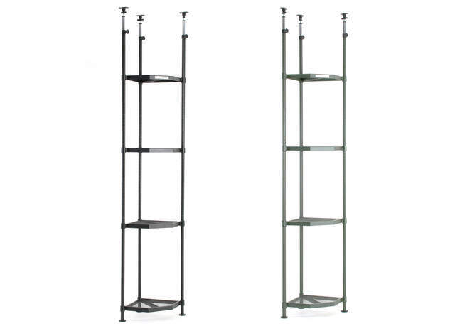 カドから部屋は広くなる。 デッドスペース０宣言のスチールラック