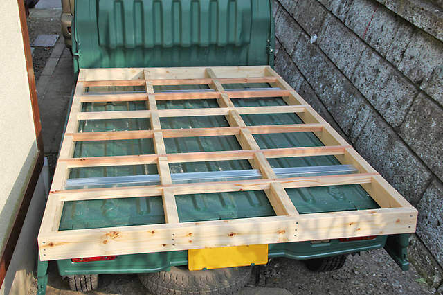 【約14万円でDIY】車検もOK!軽トラキャンピングカーを木材で作ろう