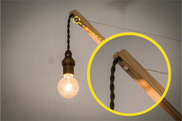 釣り用品の思わぬ活用法!?憧れの壁付けアームライトをDIY