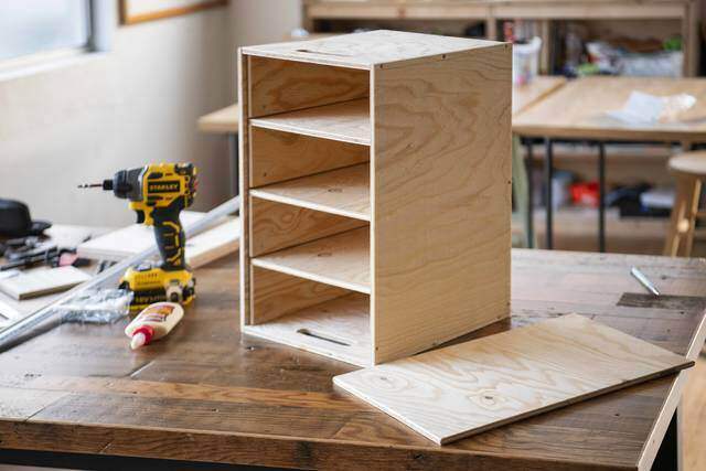 タテ・ヨコ自由にたっぷり収納！マルチに使えるボックスラック