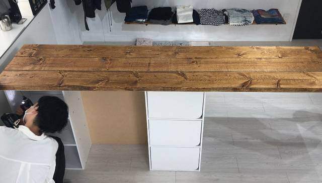 自宅がお洒落に大変身!カフェ風キッチンカウンターをDIYで作ろう!