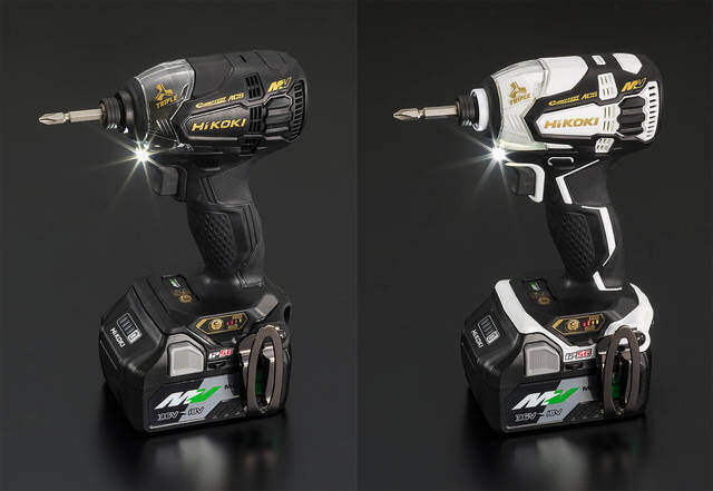 業界最小・最軽量！白・黒迷いたいHiKOKIのマルチボルトシリーズ限定カラー
