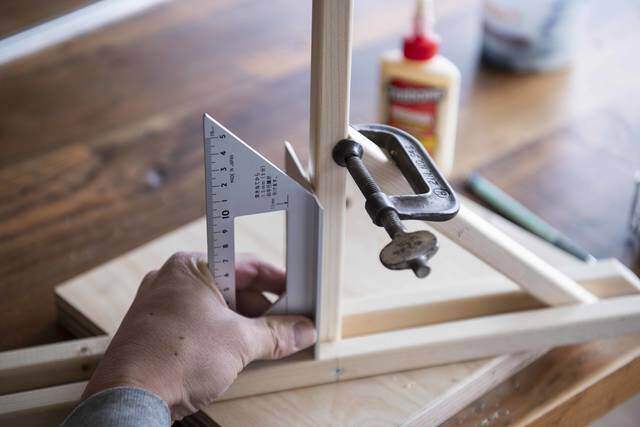 魅せて、映える、三段ラック!2つの木材でかんたんDIY!