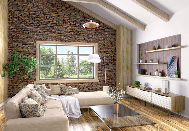 筋交いをおしゃれに活かして抜けない壁と柱を有効活用