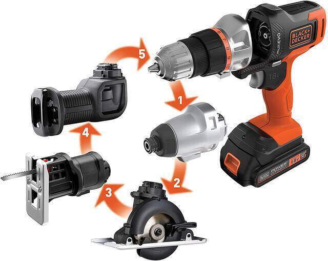 工具選び問題は1台12役の“新型”マルチエボが解決!軽量化&作業量UPを実現