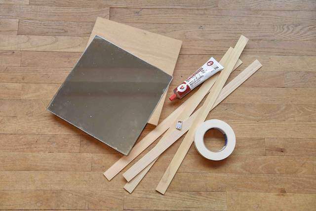 50年前の鏡をアップサイクル！モダンなミラーにアップデート