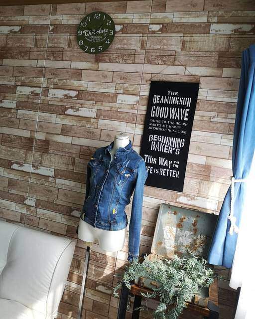 タイル風壁紙でオシャレな空間を作る!お部屋別参考アイデア