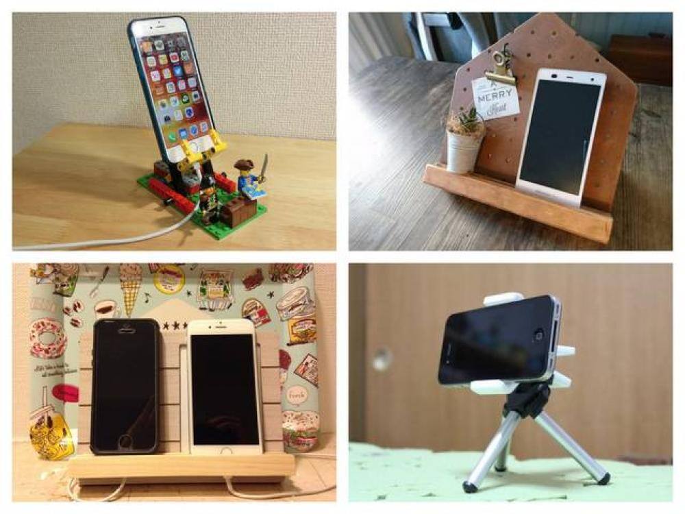 5秒で作れる！？スマホスタンドのアイデア集
