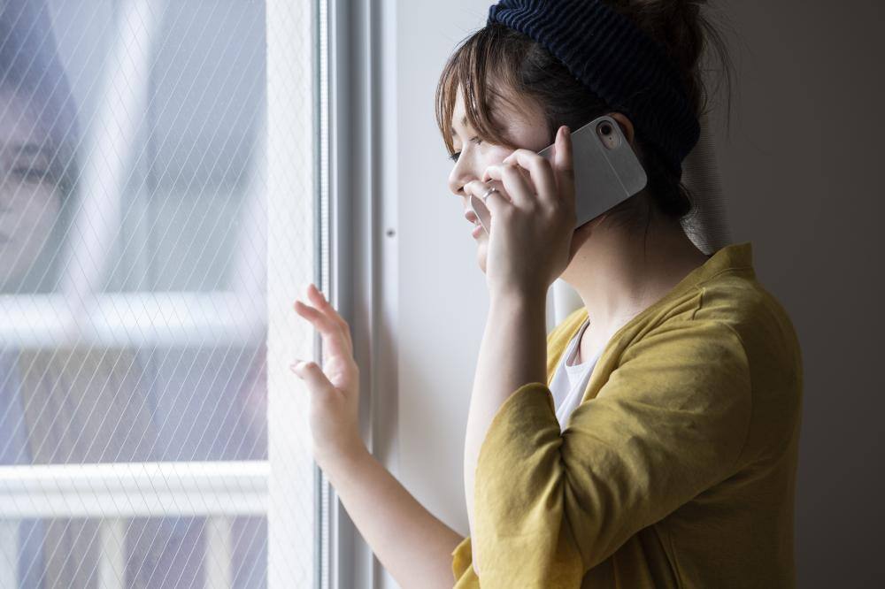 女性電話