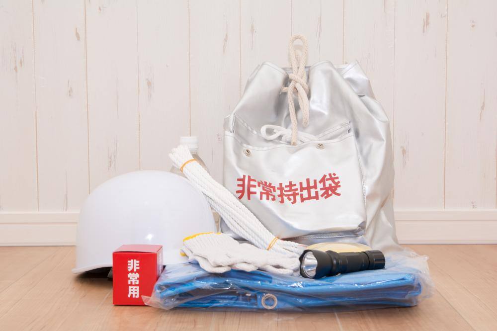 防災用具のリストも作成しよう