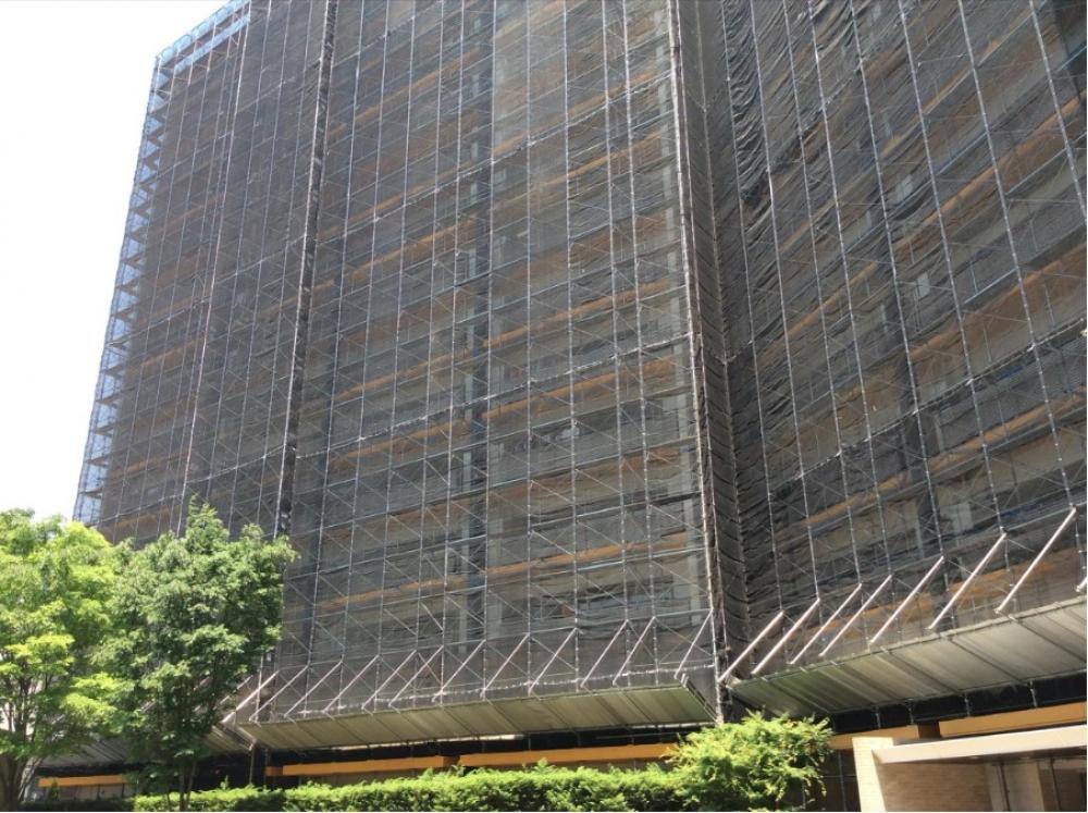 大規模修繕工事実施期間中のブラウシア
