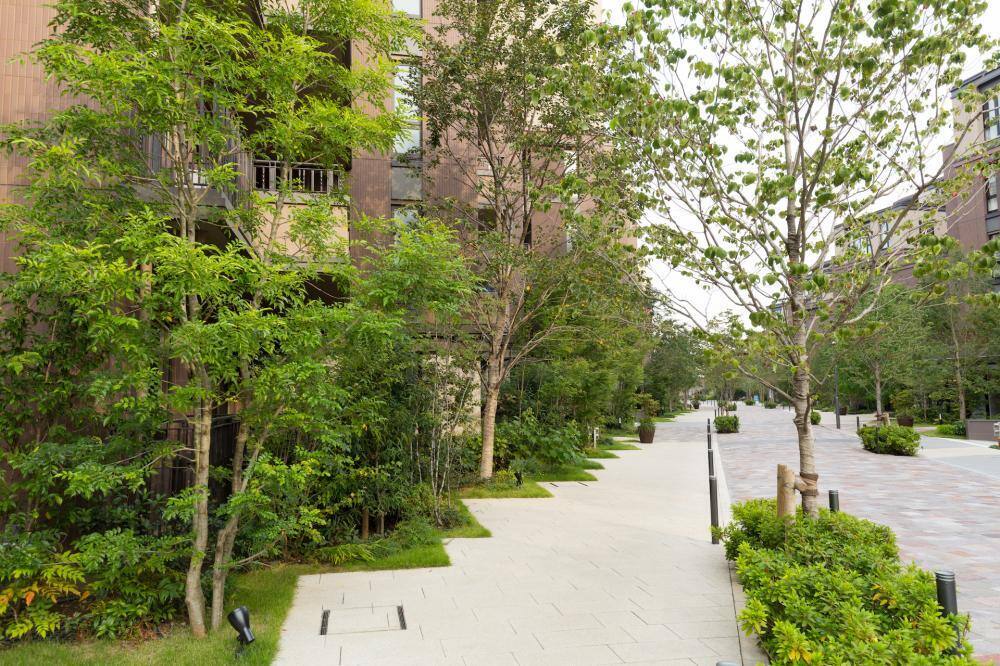 資産価値向上にも効果を持つ植栽